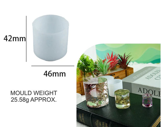 Cylinder candle Mold - 4.2x4.6cm