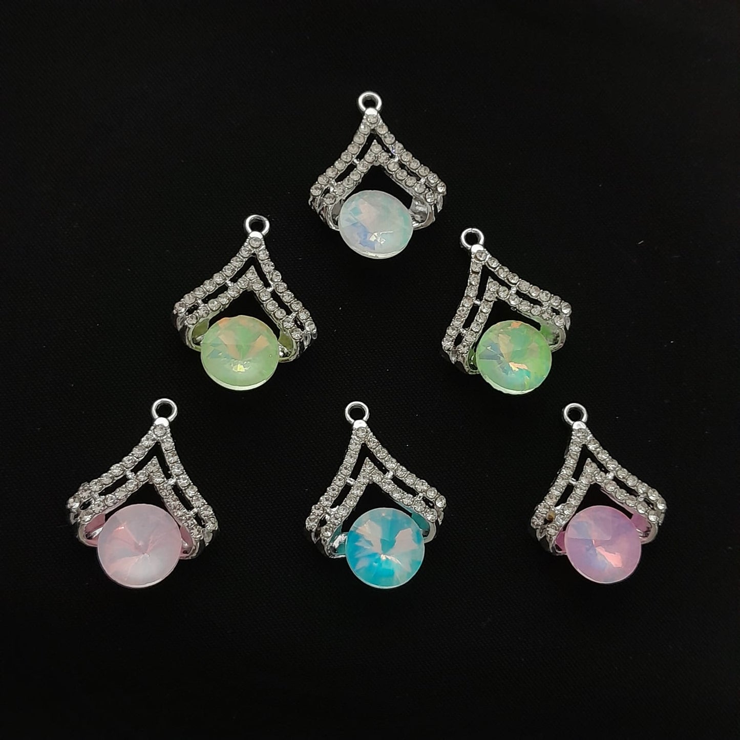 Aura Crystal Pendants -  Drop Shape