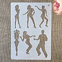 stencils 12X8cm