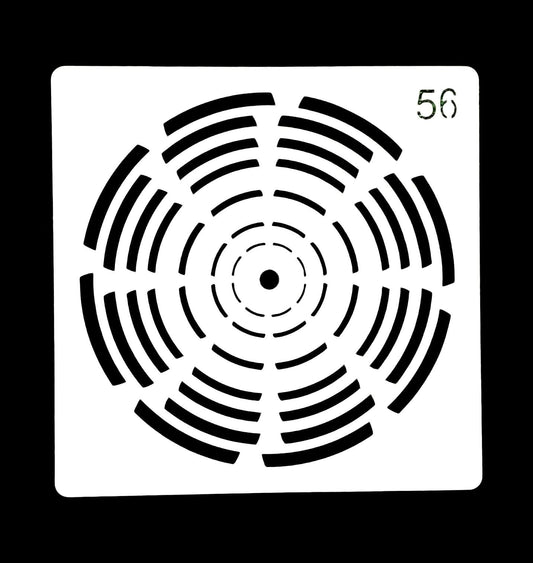 stencils 5X5" - Mandala