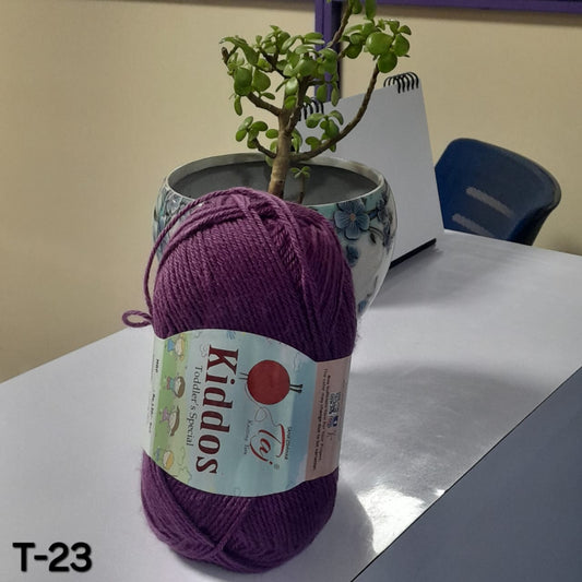 Acrylic Knitting Yarn - T-23