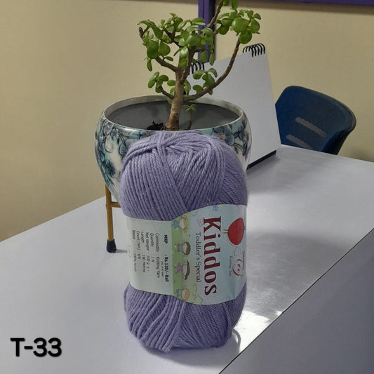 Acrylic Knitting Yarn - T-33