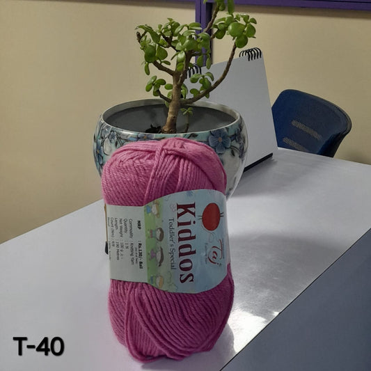 Acrylic Knitting Yarn - T-40